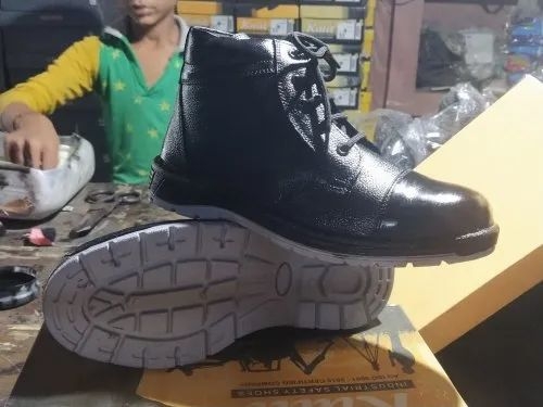Industrial Brown Low Ankle Leather Safety Shoes